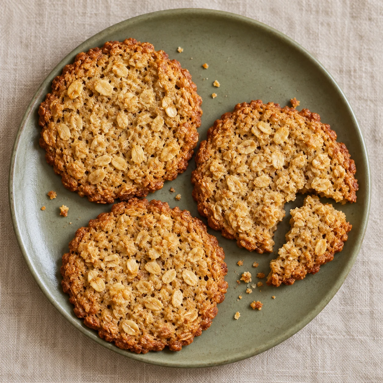 Contoh visual cookies oatmeal