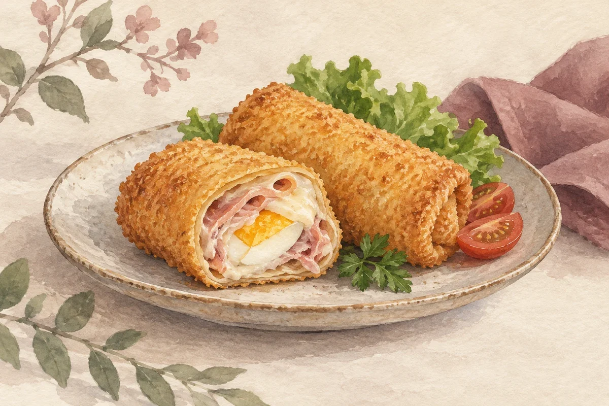 Ilustrasi kalori risol mayo