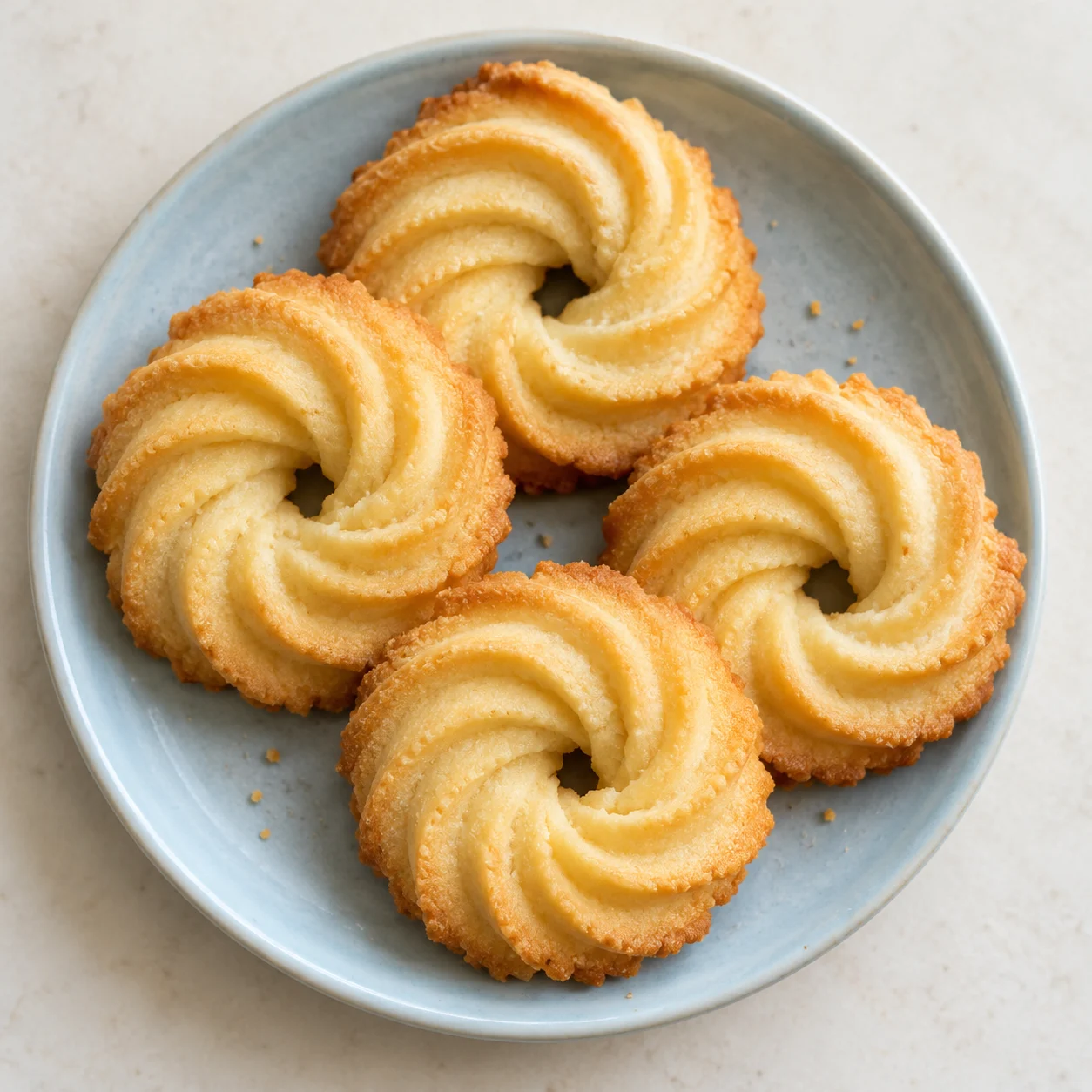 Contoh visual butter cookies
