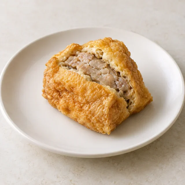 Contoh visual AI: Tahu bakso goreng
