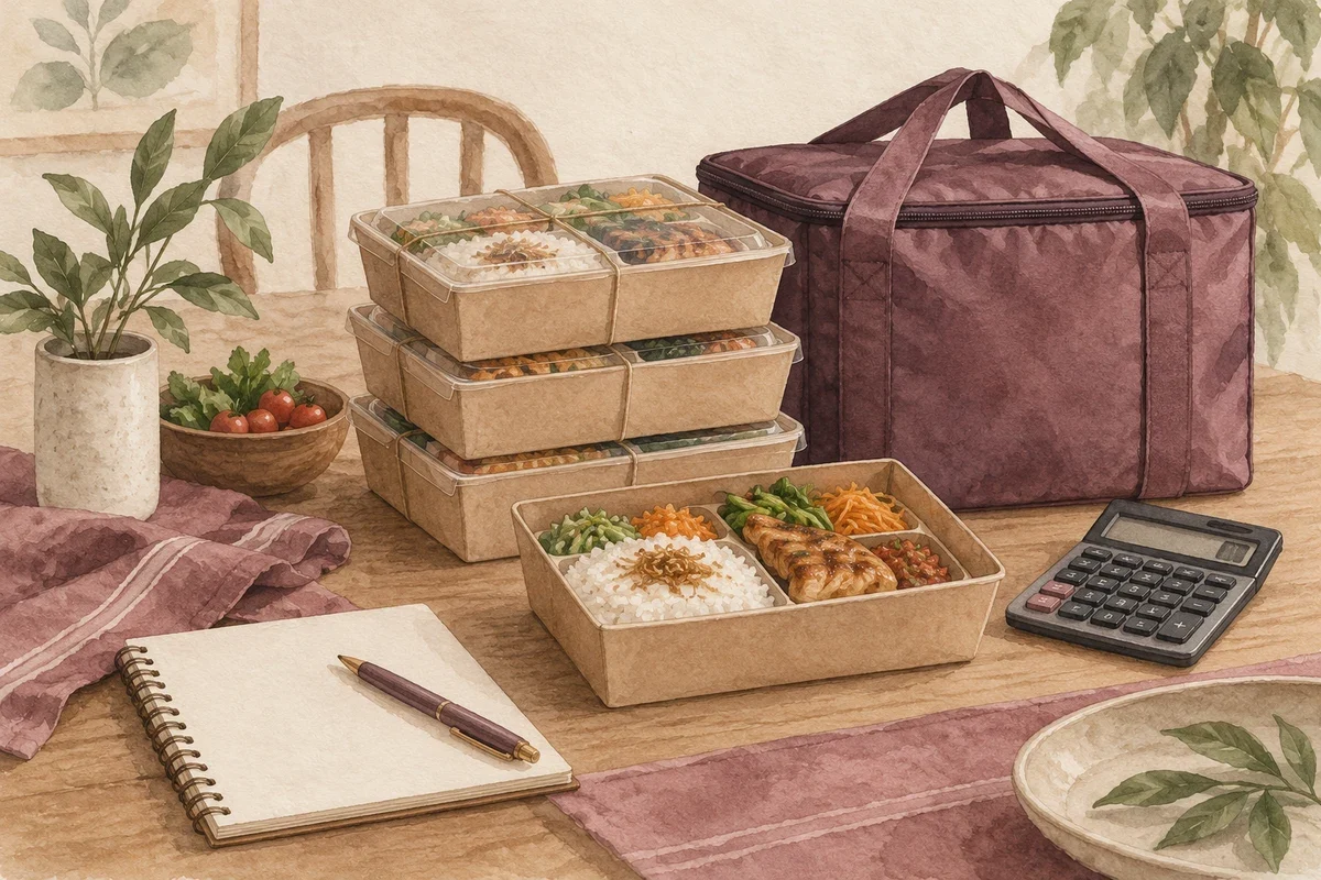 Ilustrasi harga catering per makan