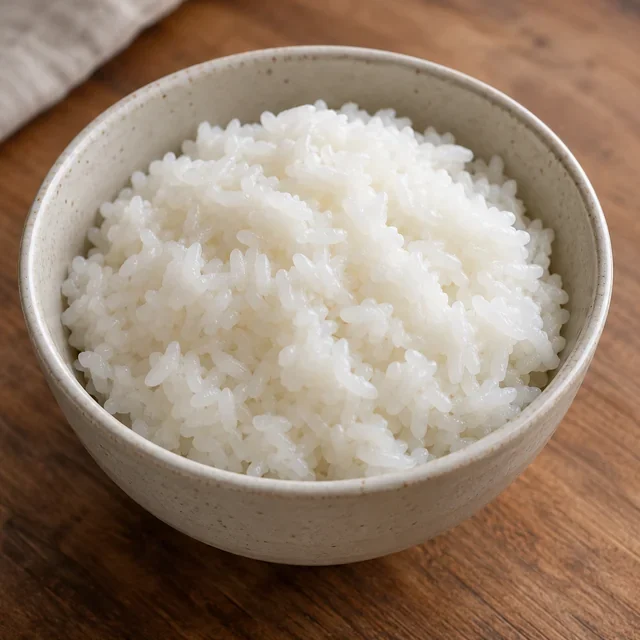 Contoh visual AI: Nasi tim