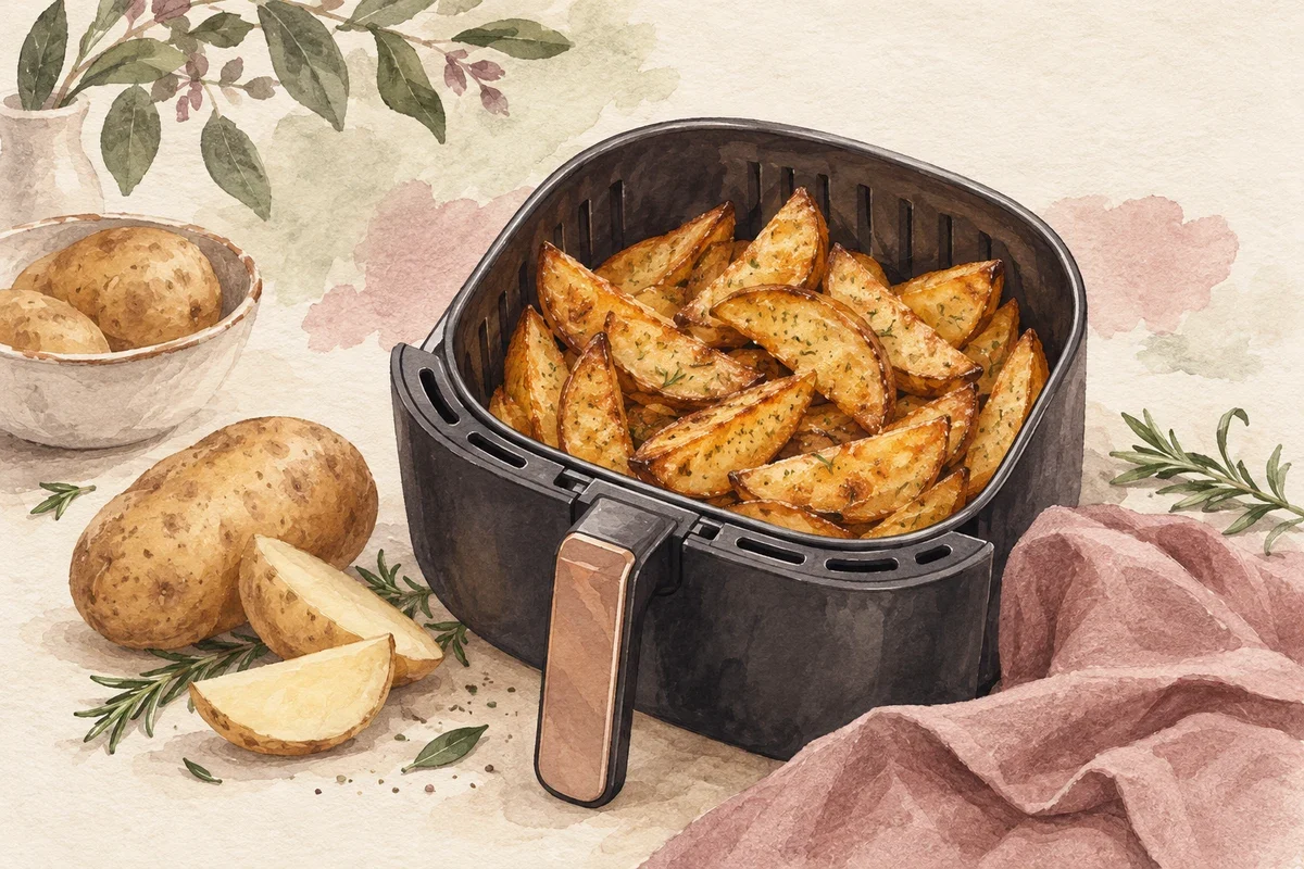Ilustrasi kentang air fryer berapa kalori? cek jenis kentangnya dulu