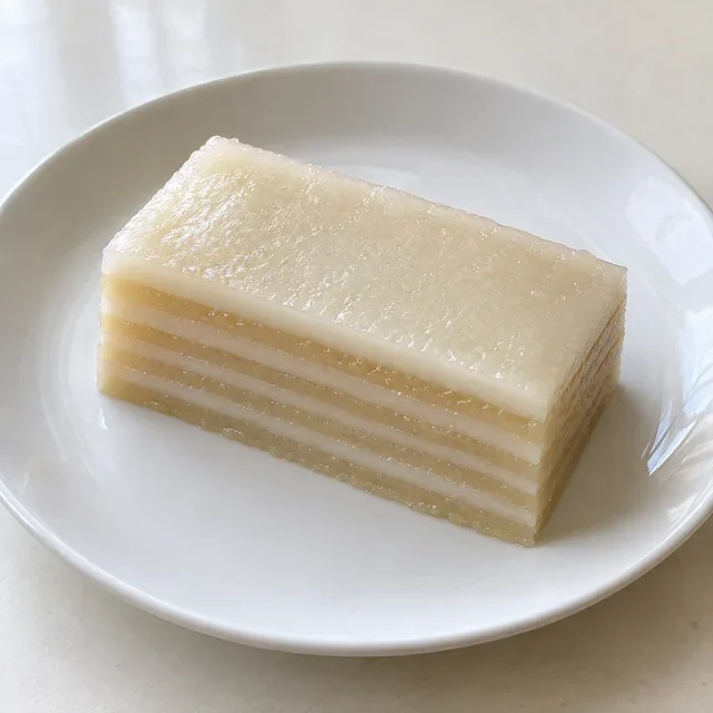 Contoh visual AI: Kue lapis tepung beras (1 pcs)
