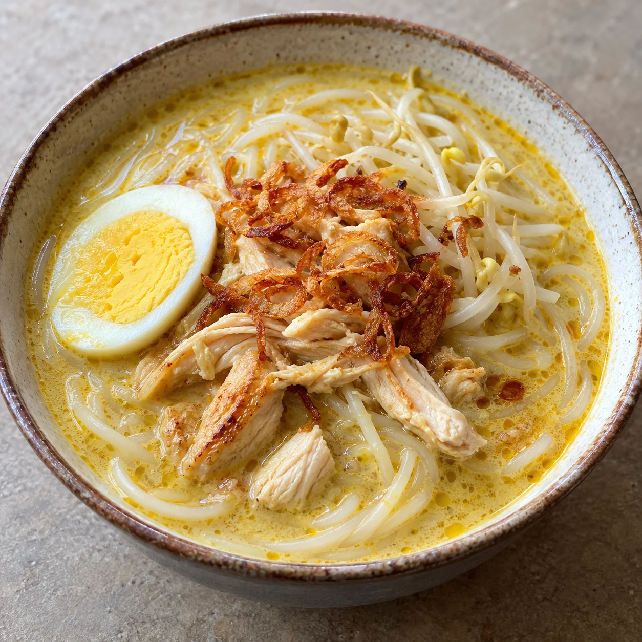 Contoh visual AI Laksa Betawi; tampilan bukan ukuran saji baku