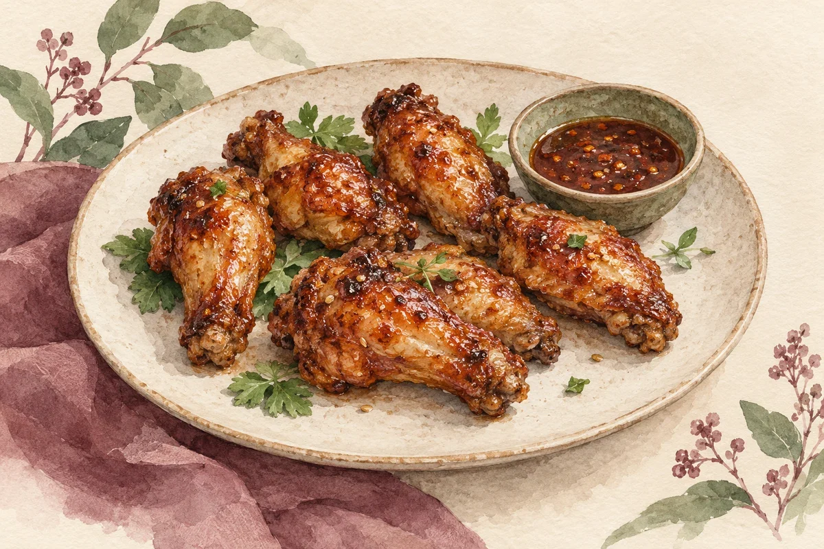 Ilustrasi kalori chicken wings